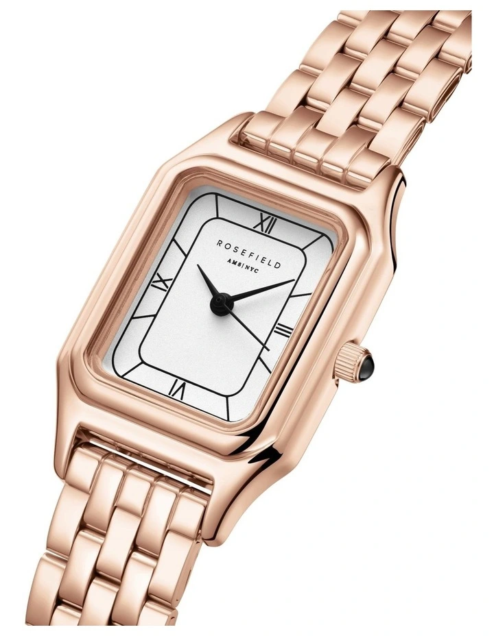 Ivy Watch 21mm OCWRSR-OC04 in White/Rose Gold-Tone image 3