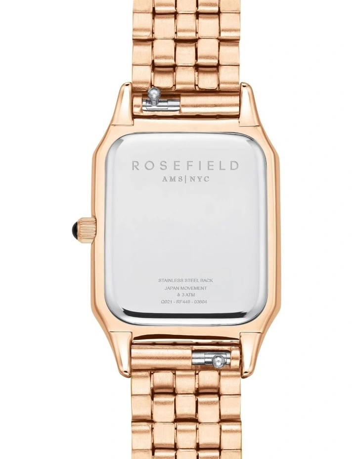 Ivy Watch 21mm OCWRSR-OC04 in White/Rose Gold-Tone image 5