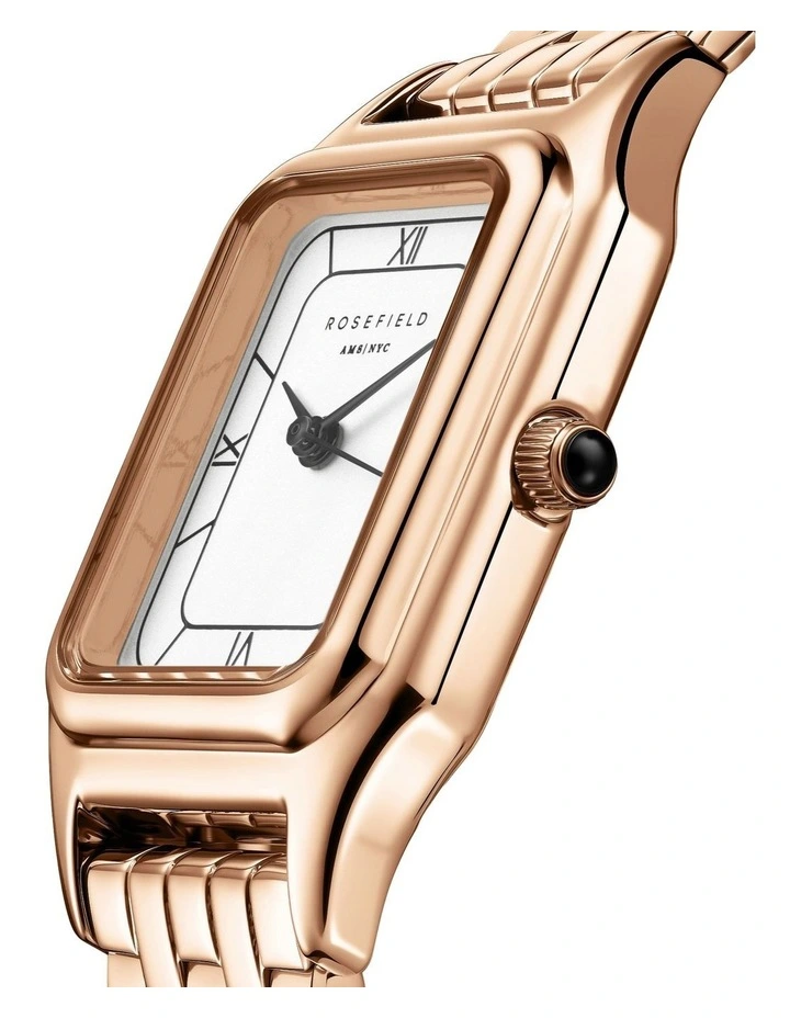 Ivy Watch 21mm OCWRSR-OC04 in White/Rose Gold-Tone image 6