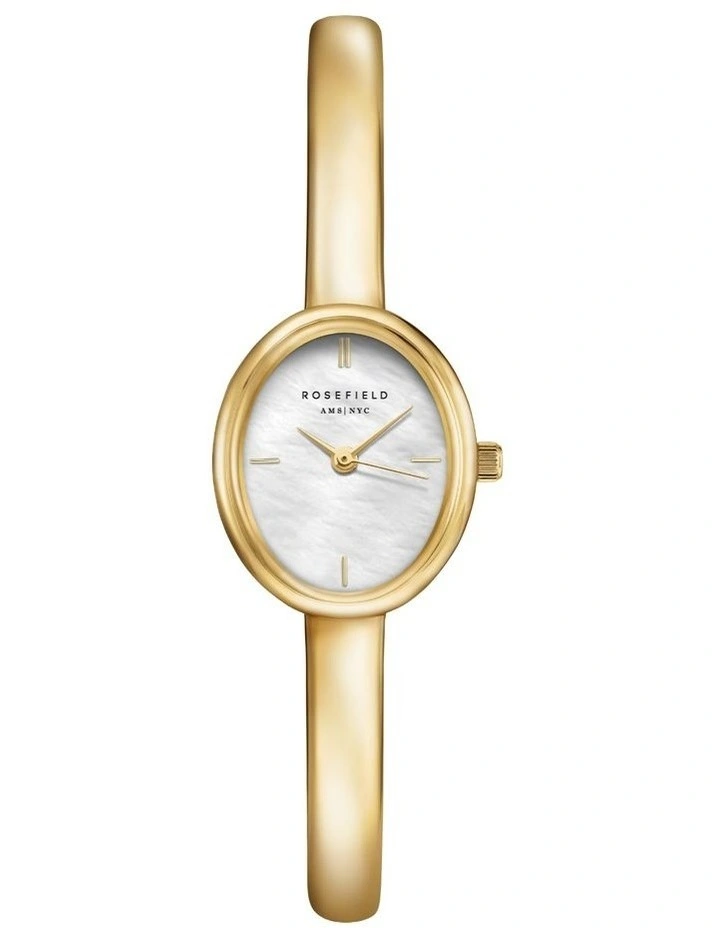 Studio Edition STWGSG-ST04 Bangle Watch in White/Gold-Tone image 1