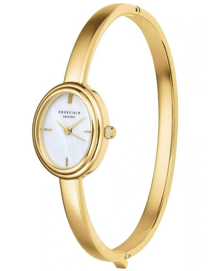 Studio Edition STWGSG-ST04 Bangle Watch in White/Gold-Tone image 4