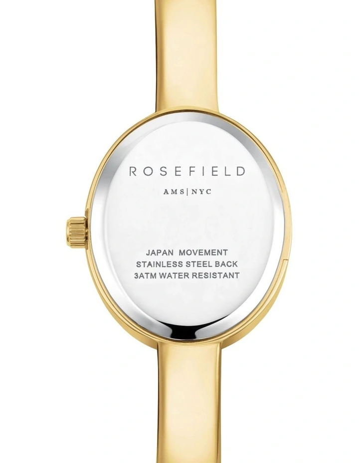 Studio Edition STWGSG-ST04 Bangle Watch in White/Gold-Tone image 5