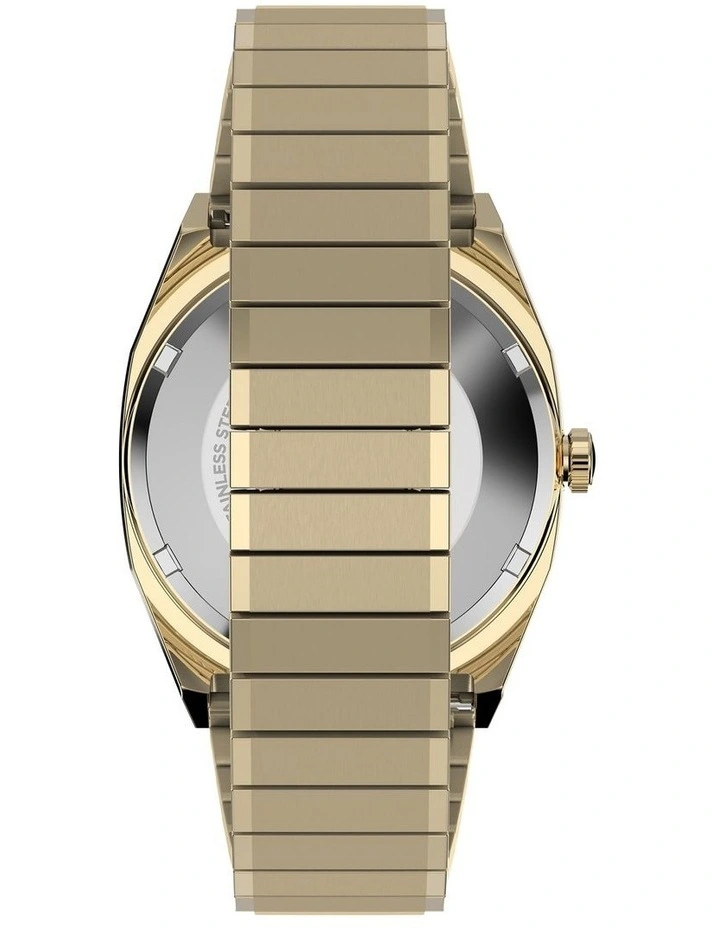 Automatic 1983 E Line Stainless Steel Expansion Band Watch 34mm in Gold image 3