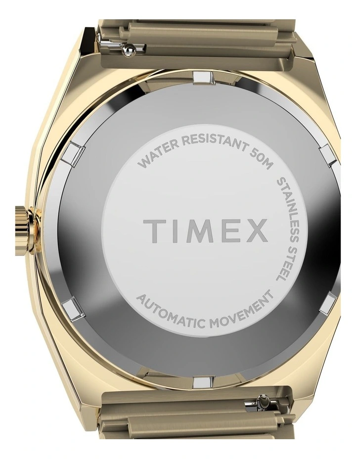 Automatic 1983 E Line Stainless Steel Expansion Band Watch 34mm in Gold image 4