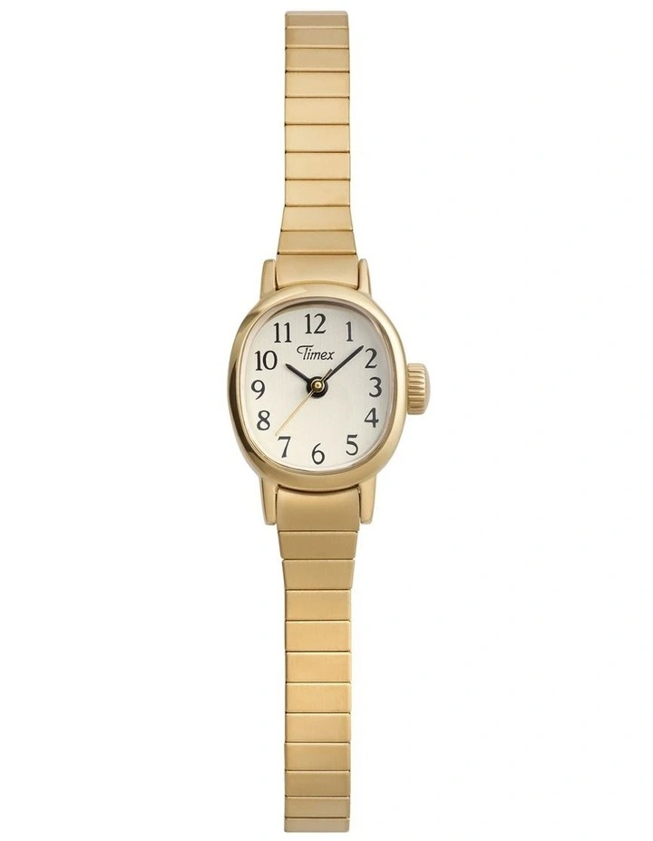 Cavatina Mini Stainless Steel Expansion Band Watch 17mm in Gold image 1