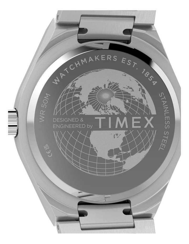 Continental GMT Stainless Steel Bracelet Watch 39mm in Silver image 4