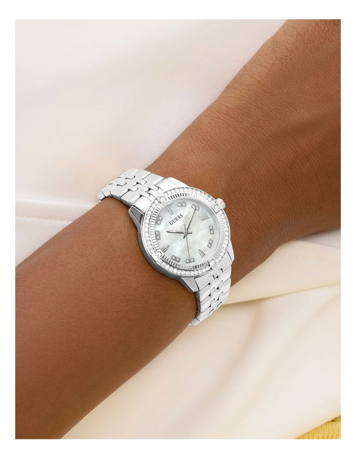 Analogue Watch in Silver-Tone image 2