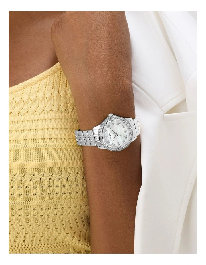 Analogue Watch in Silver-Tone image 7