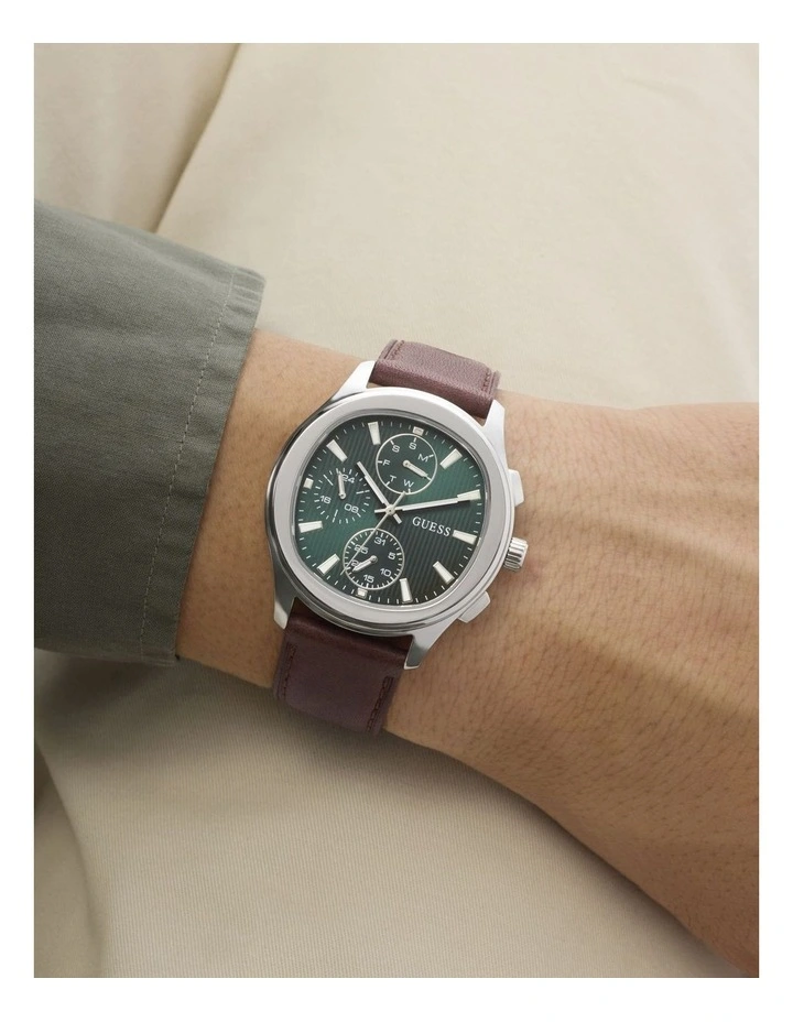 Multifunction Watch in Silver-Tone image 2