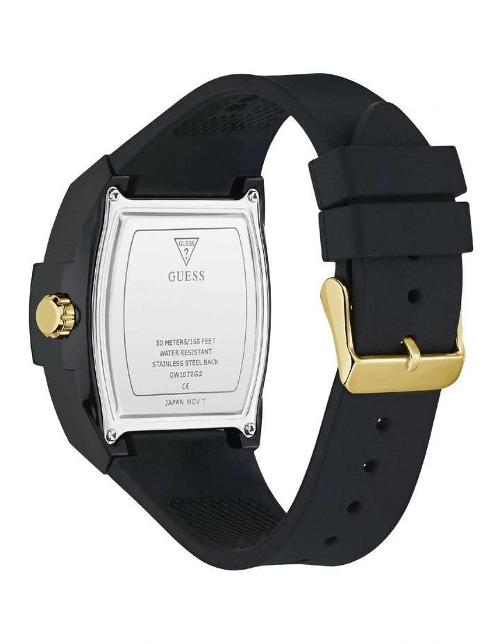 Analogue Watch in Black image 3