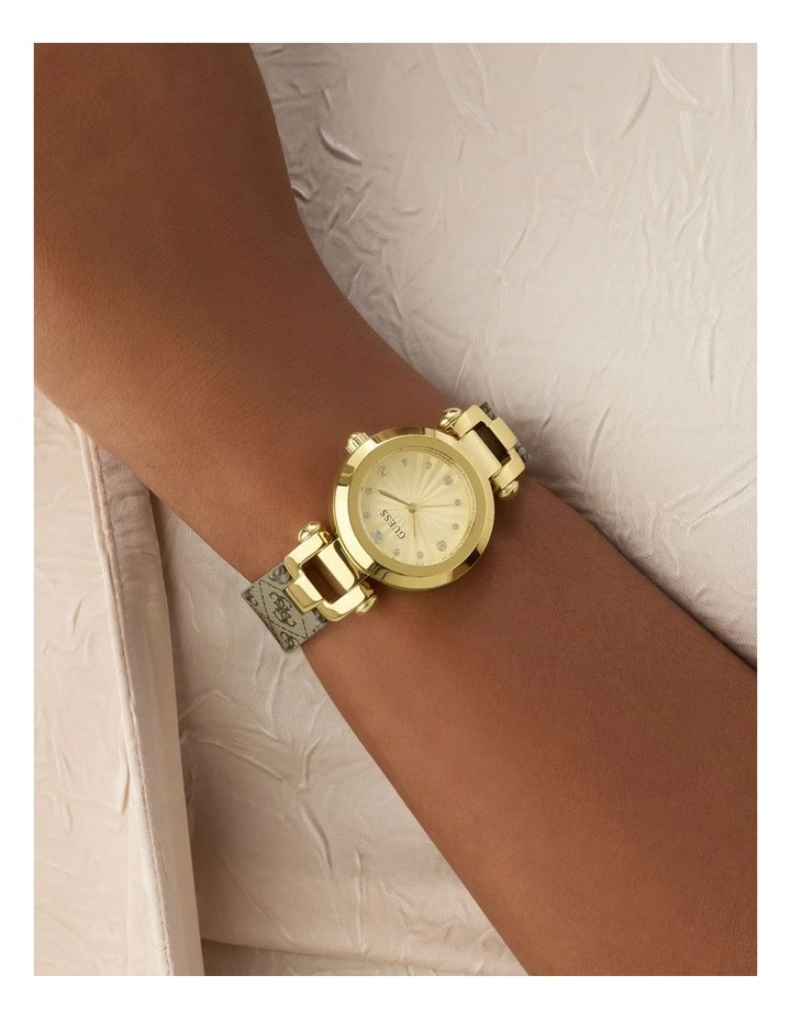 Analogue Watch in Gold-Tone image 2
