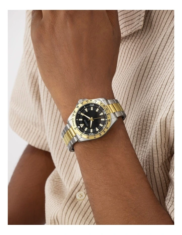 Analogue Watch in 2-Tone image 7