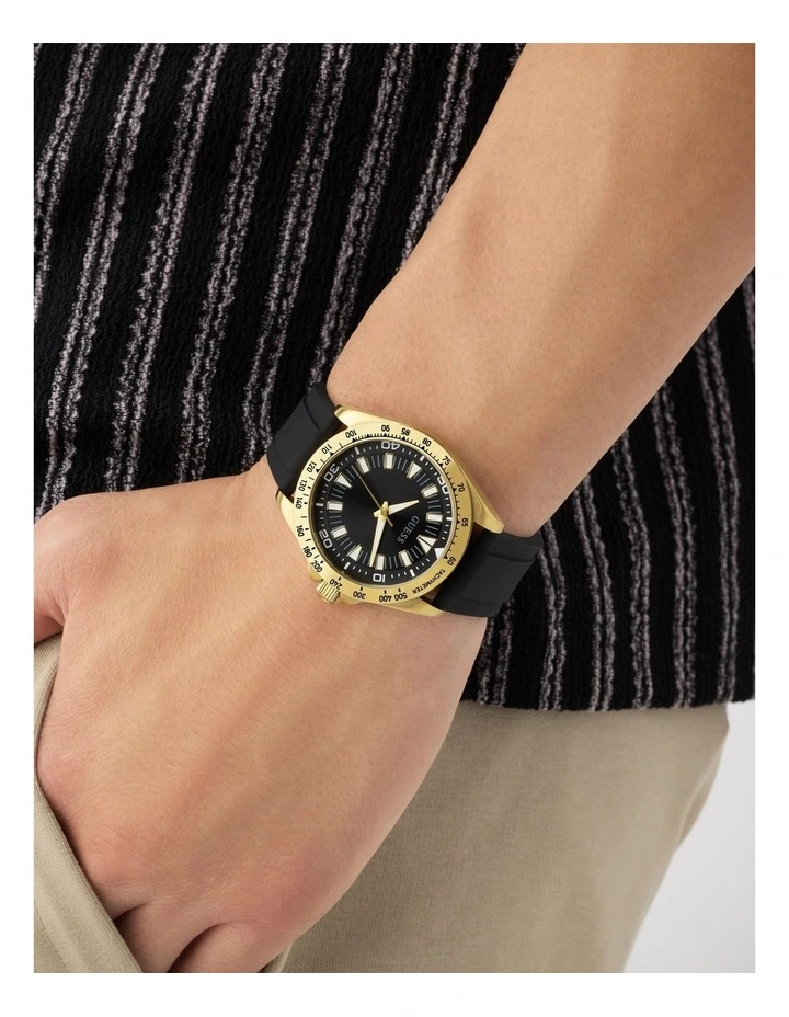 Analogue Watch in Gold-Tone image 7