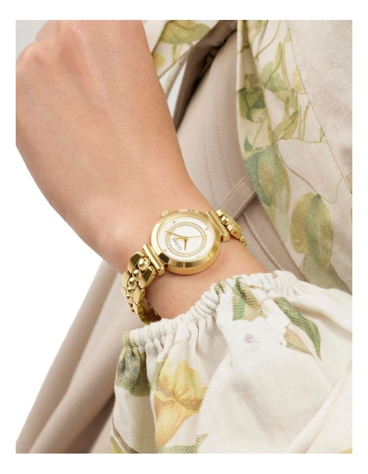 Analogue Watch in Gold-Tone image 2