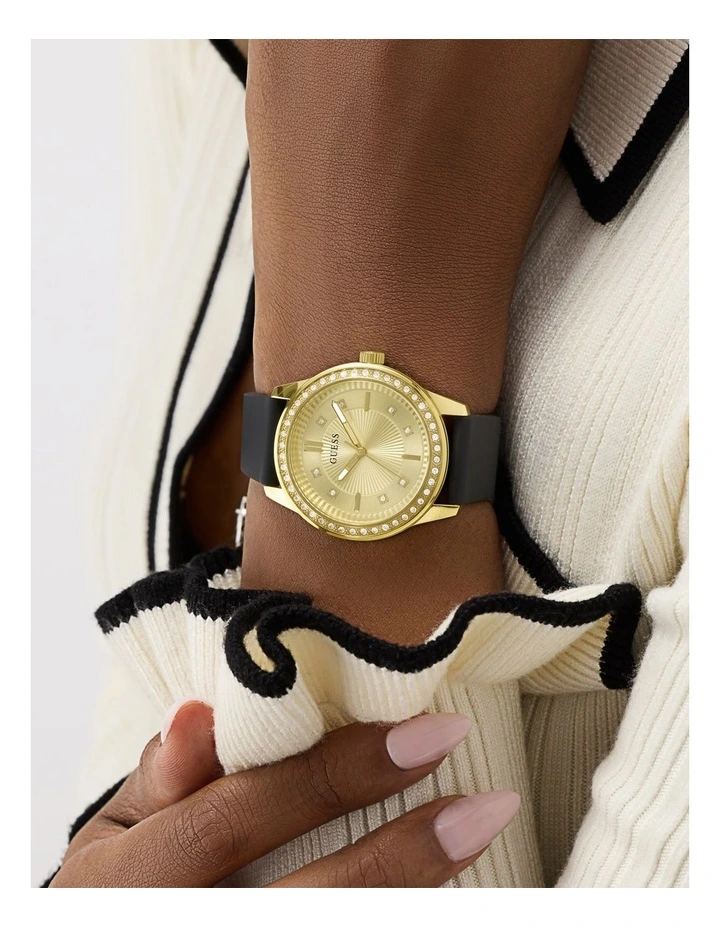 Analogue Watch in Gold-Tone image 7