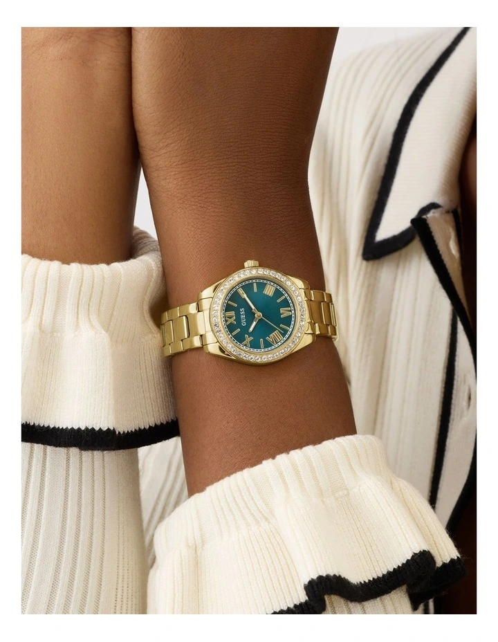Analogue Watch in Gold-Tone image 7