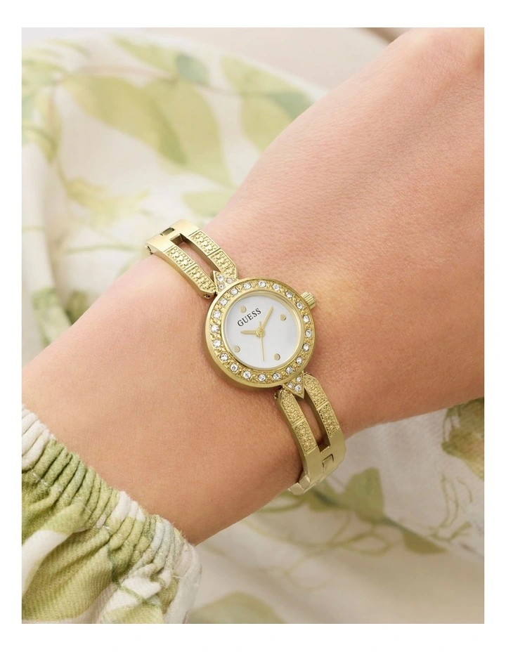 Analogue Watch in Gold image 2