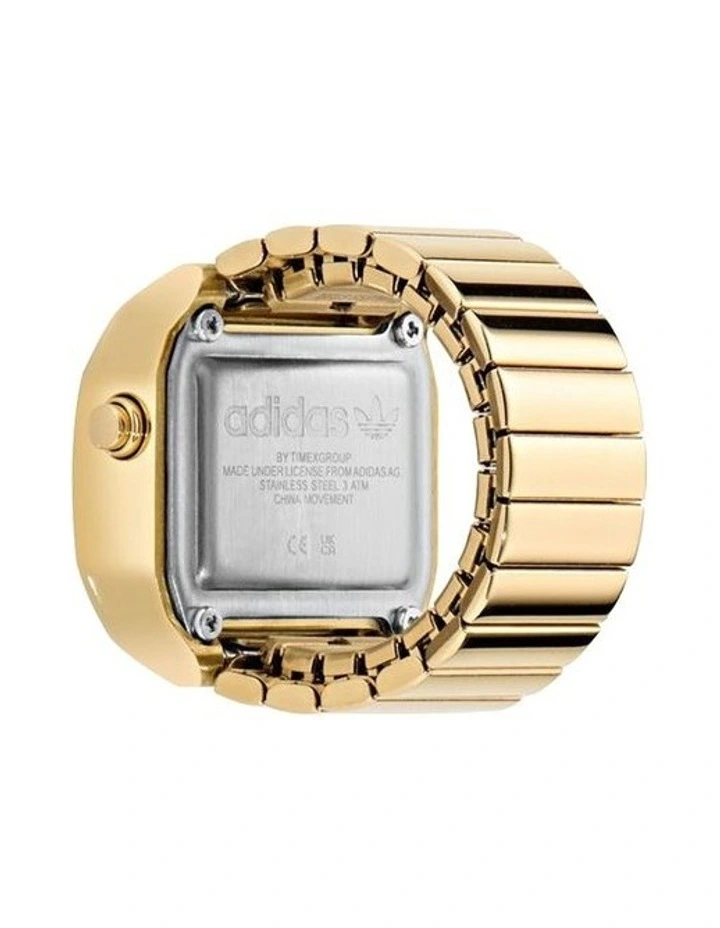 Digital Two Ring Watch AOST26036 in Gold image 5