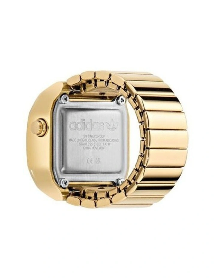 Digital Two Ring Watch AOST26036 in Gold image 5