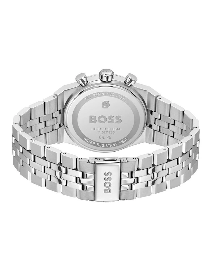 Candor Prime Stainless Steel Dial Watch in Black image 3