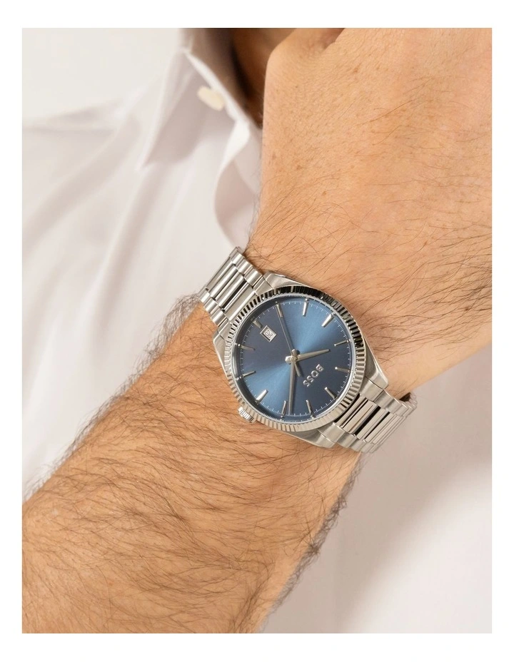 Cheswick Stainless Steel Dial Watch in Blue image 5