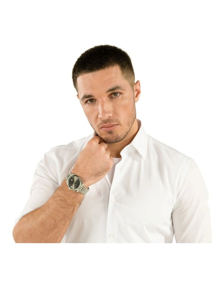 Cheswick Stainless Steel Dial Watch in Grey image 4