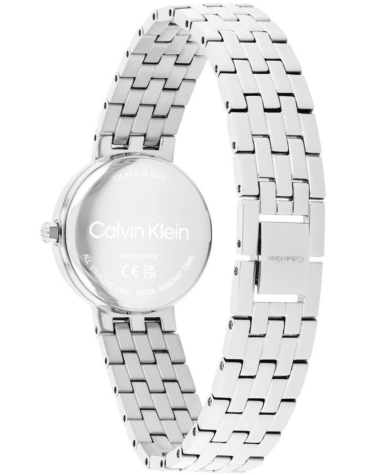 Forme Stainless Steel Dial Watch in Silver White image 3