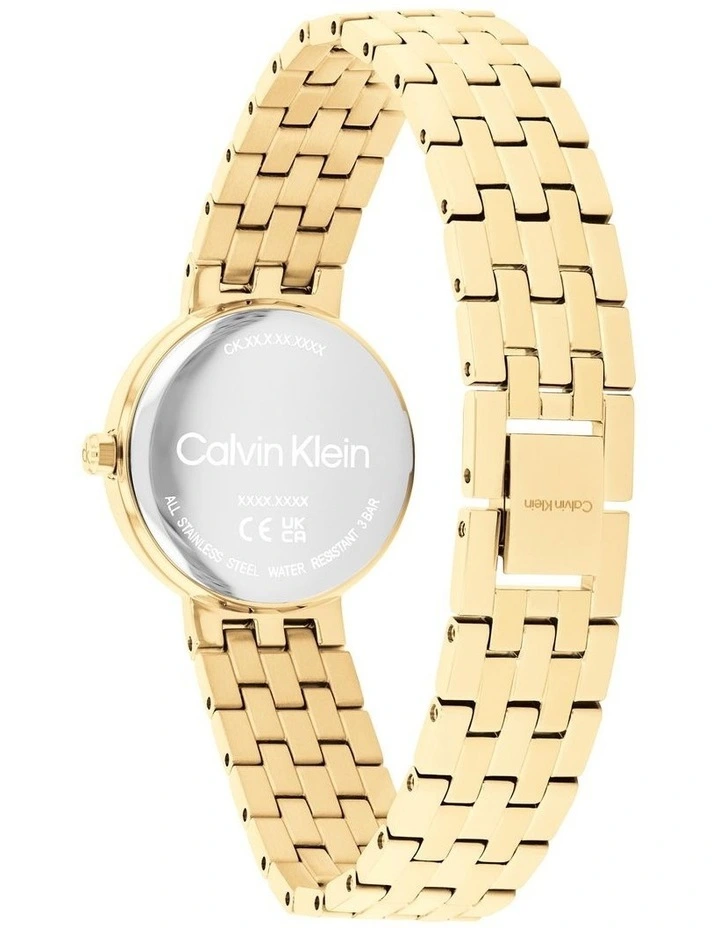 Forme Ionic Plated Thin Steel Dial Watch in Black image 3