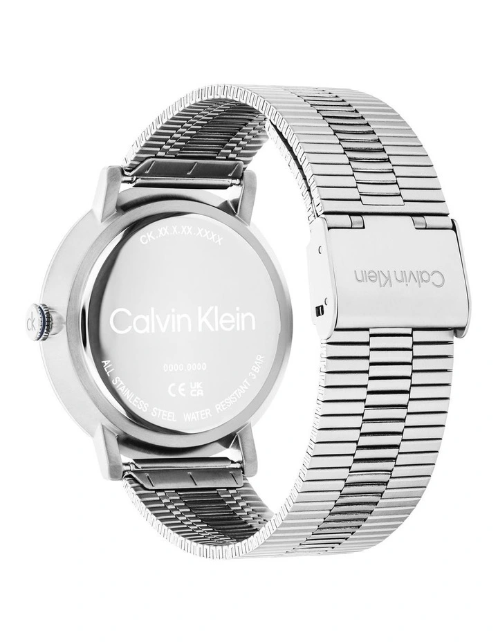 Real Stainless Steel Dial Watch in Blue image 3