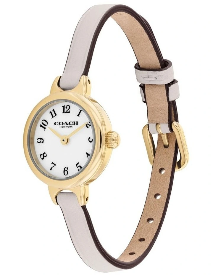 Iris Chalk Calfskin Dial Watch in Chalk image 2