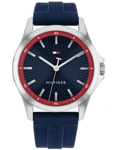 Bruce Silicone Dial Watch in Navy