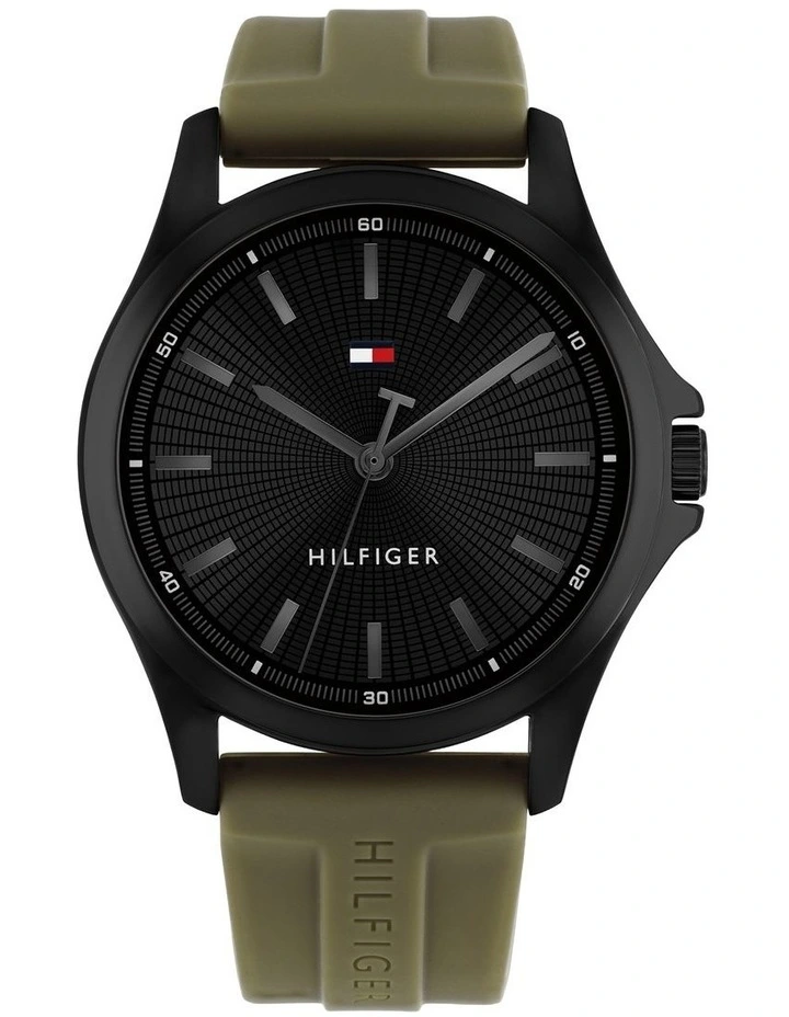 Bruce Silicone Dial Watch in Green image 1