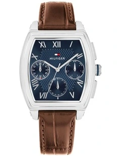 Oxford Leather Dial Watch in Blue