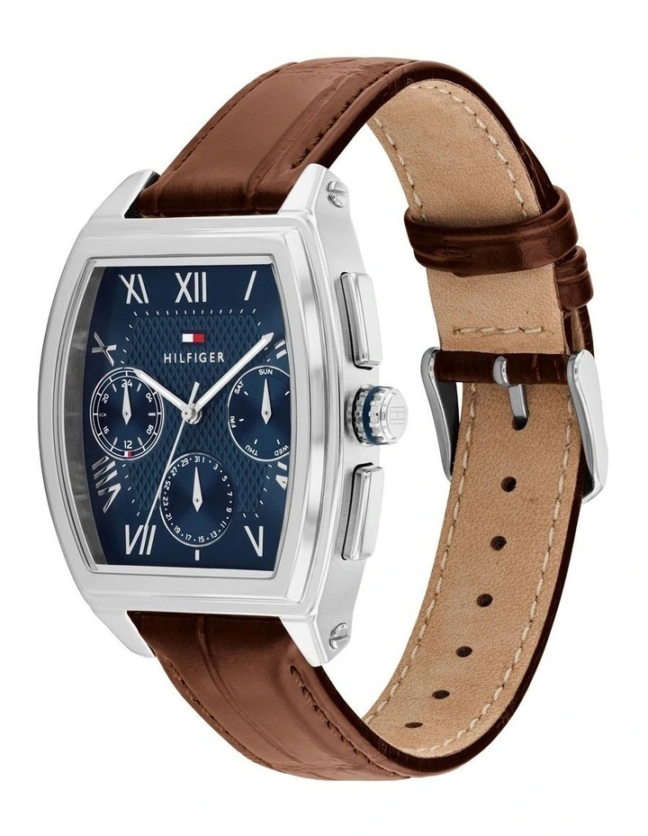 Oxford Leather Dial Watch in Blue image 2