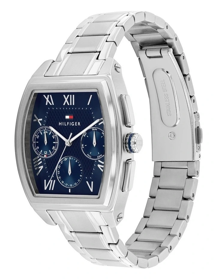 Oxford Stainless Steel Dial Watch in Navy image 2