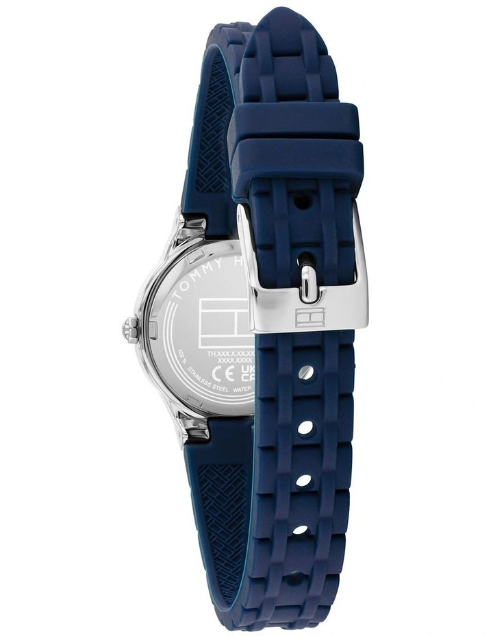 Mackenzie Silicone Dial Watch in Navy image 3