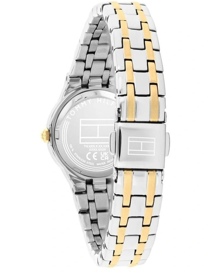 Mackenzie Two Tone Stainless Steel Dial Watch in Silver image 3