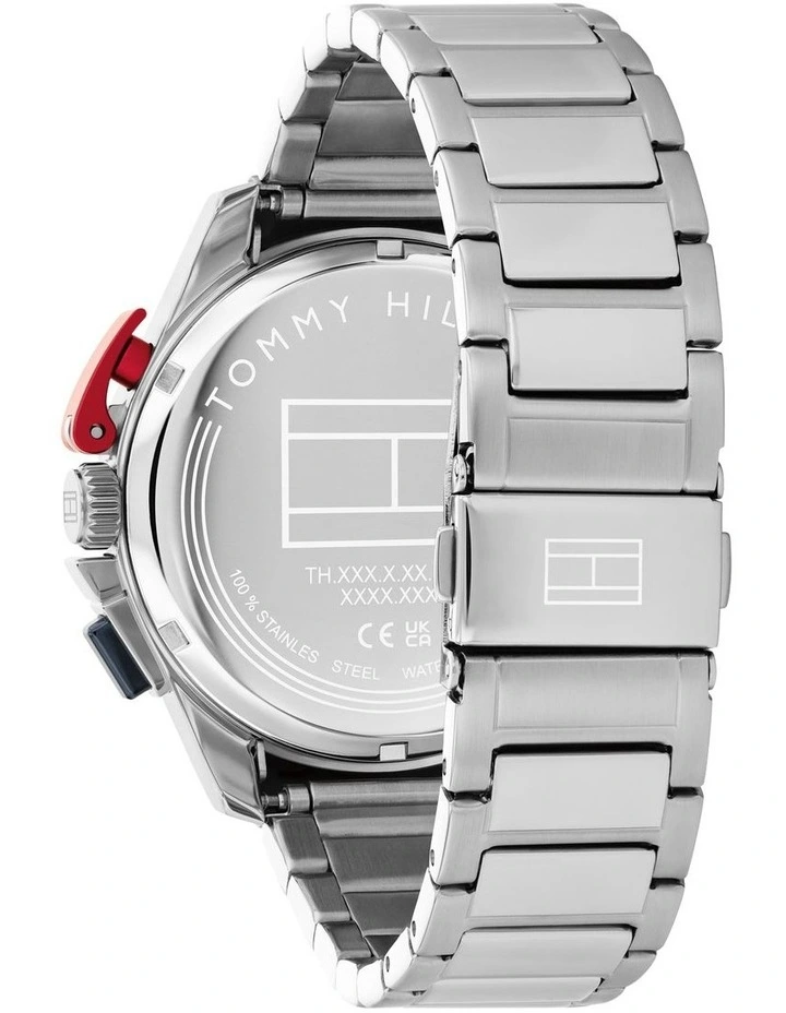 Stainless Steel Dial Watch in Blue image 3