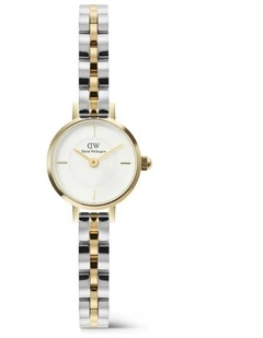 Petite Mini 3-Link Two Tone Watch 19mm in Multi