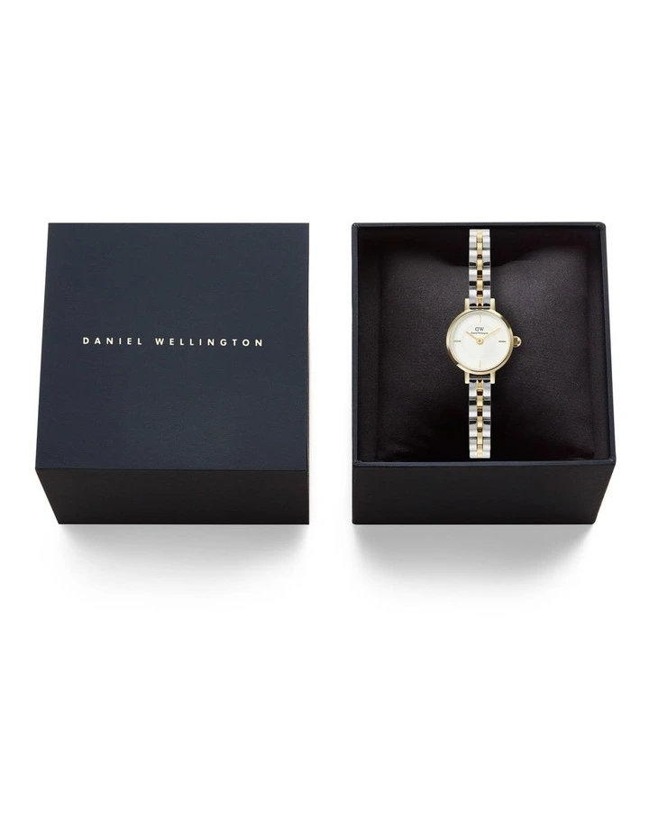 Petite Mini 3-Link Two Tone Watch 19mm in Multi image 6