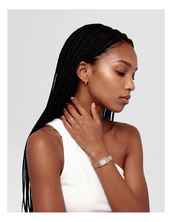 Bound Mini 3-Link Watch 17mm in Gold image 3