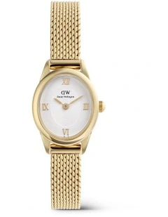 Ophelia Mini Mesh Watch 22mm in Gold