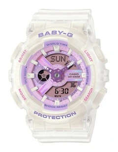 Baby G Ba110Ps-7A Watch in White