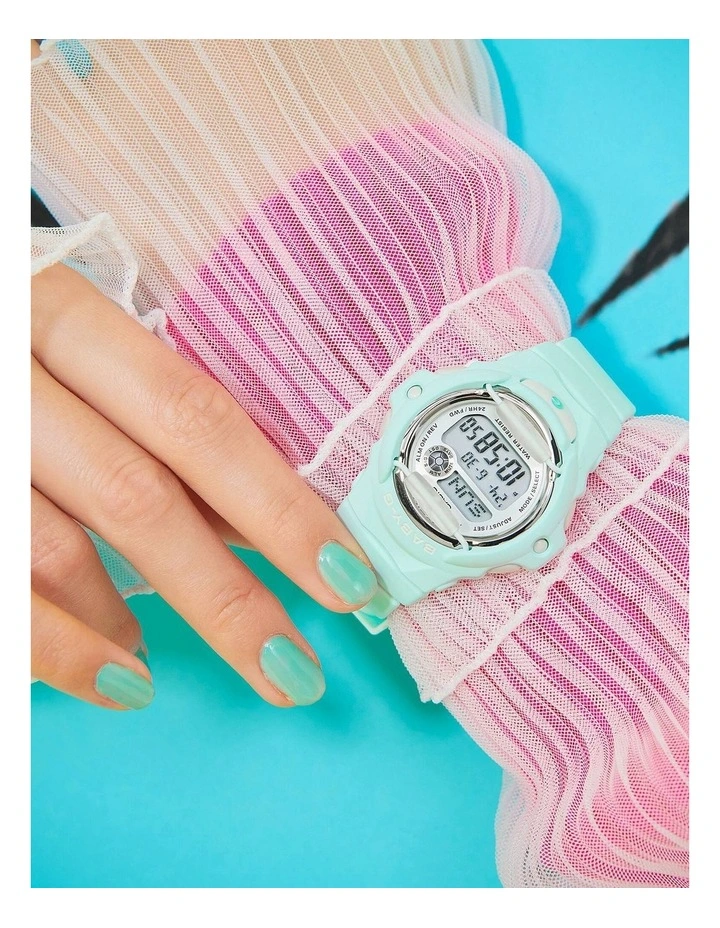 Baby G Bg169U-3D Watch in Green image 4