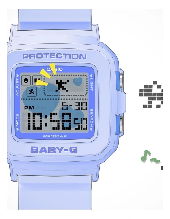 Baby G Bgd10Kh-2B Watch in Blue image 4