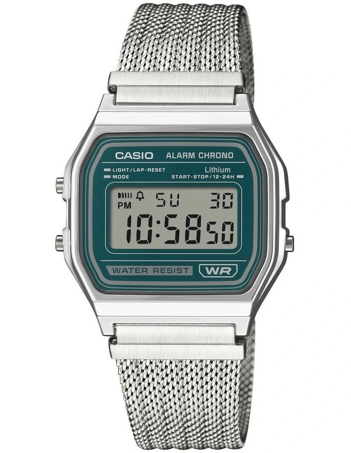 A158Wem-3D Watch in Silver image 1