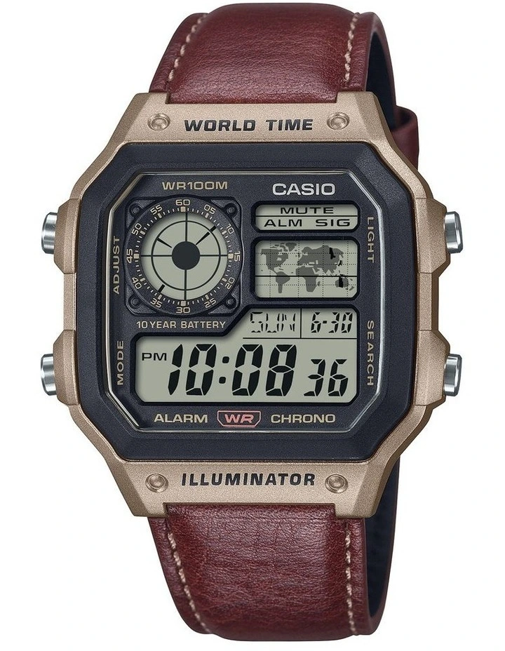 Ae1200Whl-5A Watch in Brown image 1