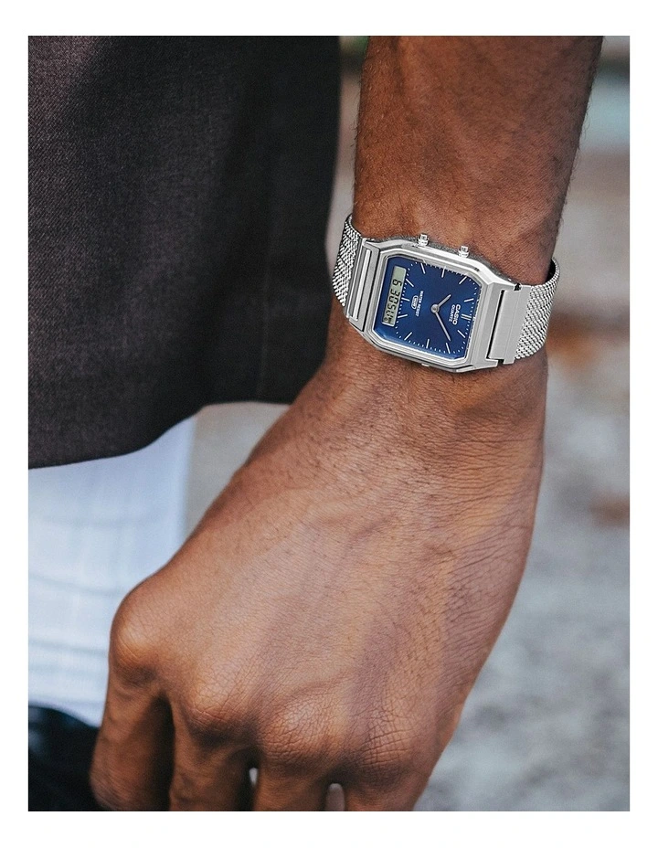 Aq230Em-2A Watch in Silver image 2