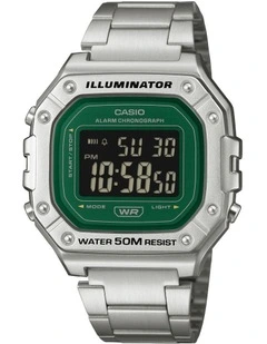 W218Hd-3A Watch in Silver