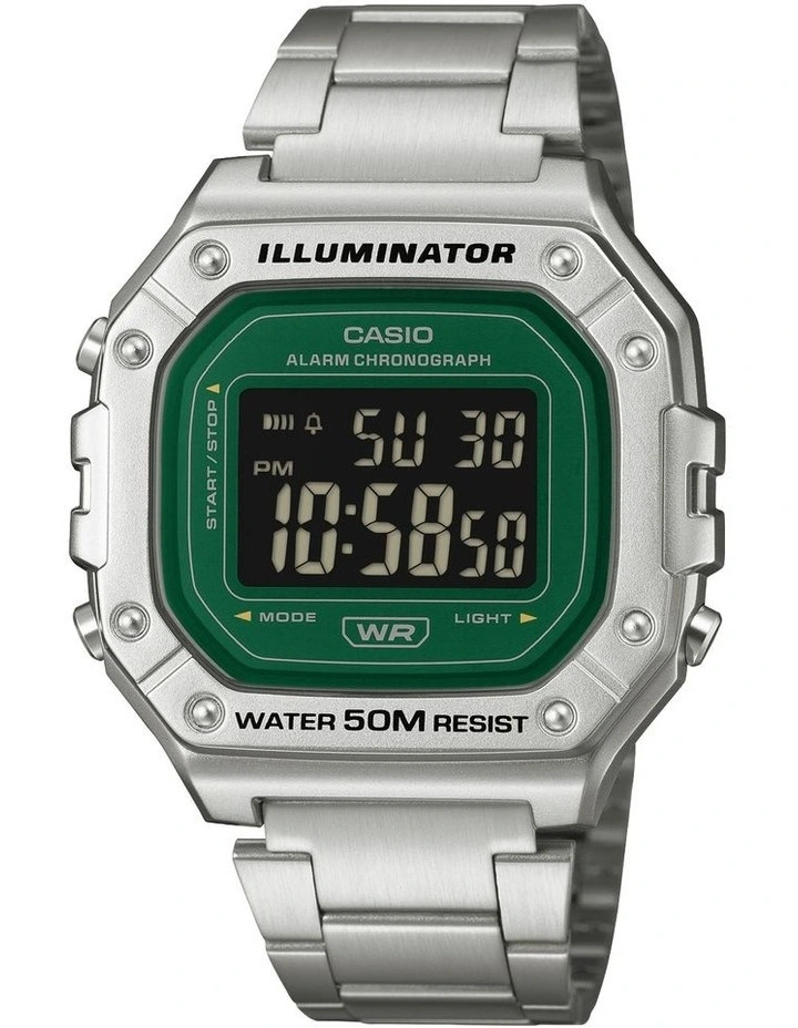 W218Hd-3A Watch in Silver image 1